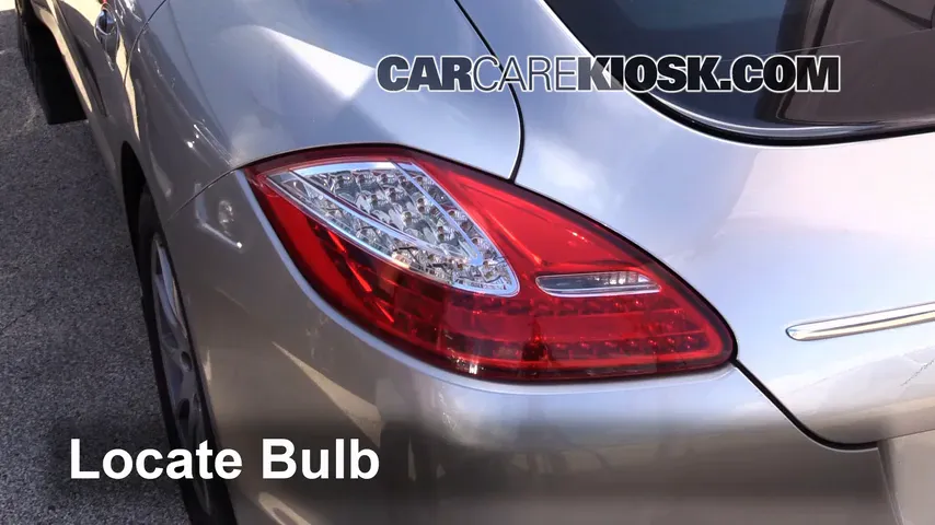 2010 Porsche Panamera 4S 4.8L V8 Lights Turn Signal - Rear (replace bulb)
